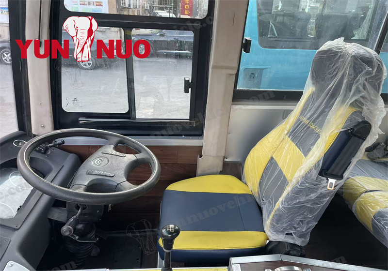 The refurbished Yutong ZK6932D coach is destined for Zimbabwe