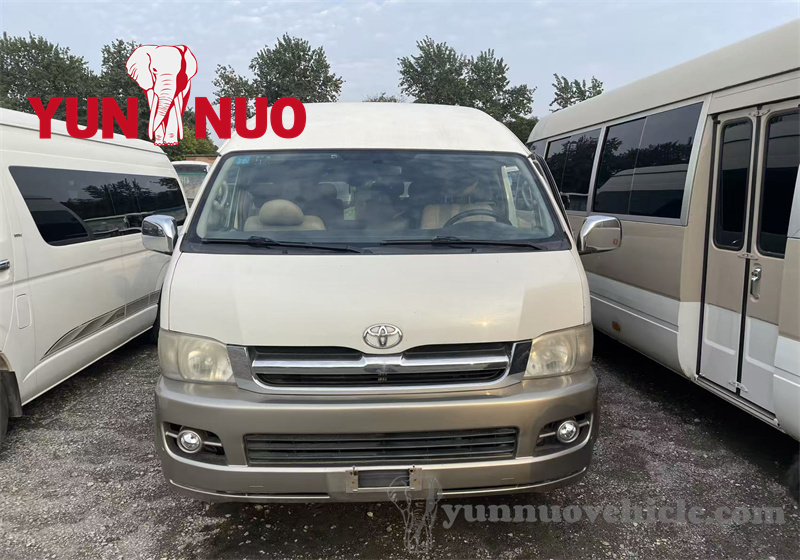 The Toyota Hiace has been fully refurbished The Toyota Hiace has been fully refurbished