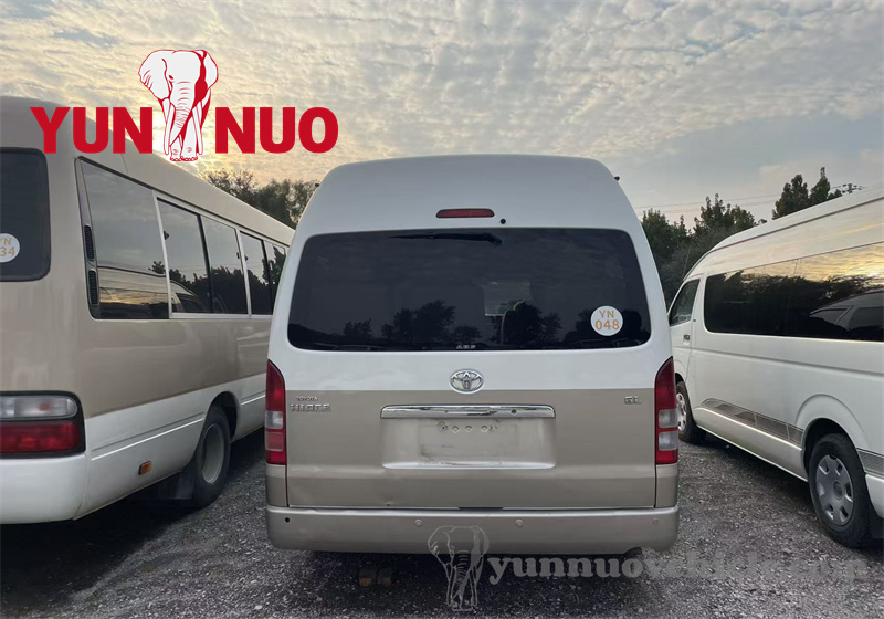 The Toyota Hiace has been fully refurbished The Toyota Hiace has been fully refurbished