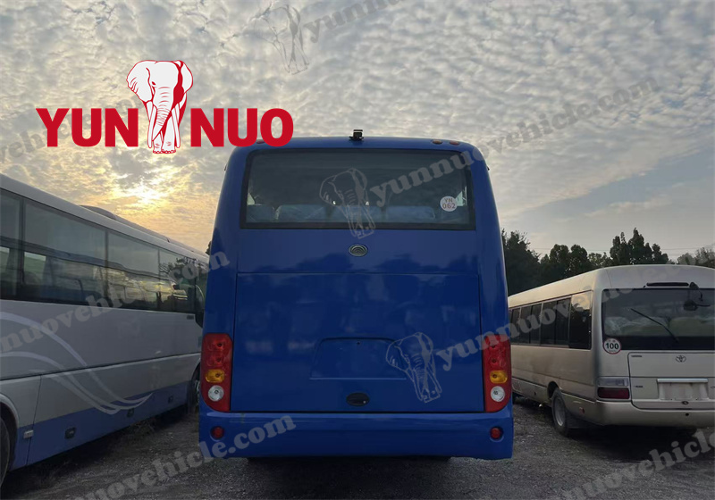 The Yutong ZK6102D bus destined for Zimbabwe has been fully renovated