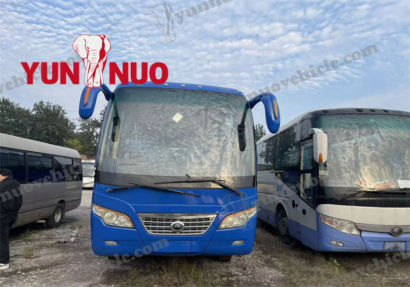 The Yutong ZK6102D bus destined for Zimbabwe has been fully renovated