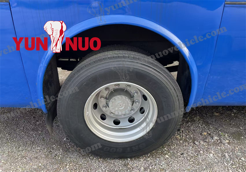 The Yutong ZK6102D bus destined for Zimbabwe has been fully renovated