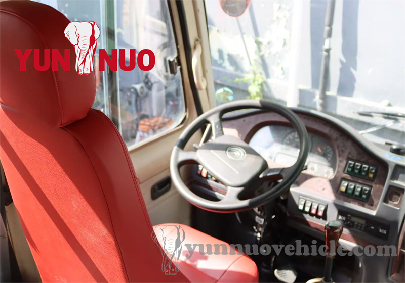 The two used Yutong buses to be sent to Ghana have been renovated The two used Yutong buses to be sent to Ghana have been renovated