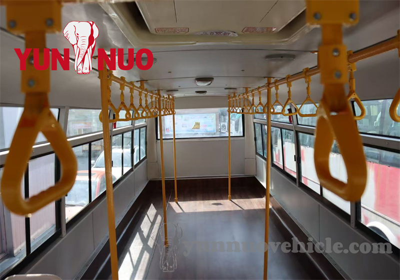 The two used Yutong buses to be sent to Ghana have been renovated The two used Yutong buses to be sent to Ghana have been renovated