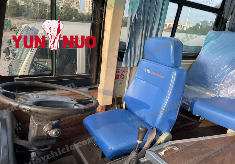 The Yutong ZK6102D bus destined for Zimbabwe has been fully renovated