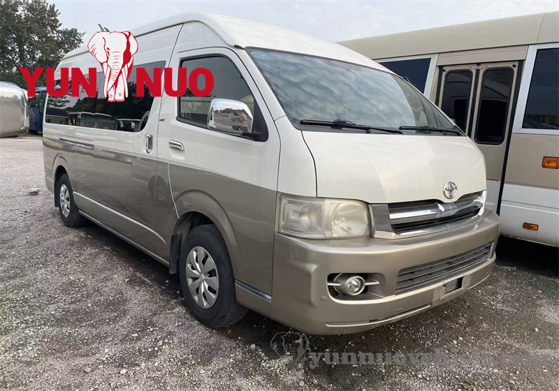 The Toyota Hiace has been fully refurbished