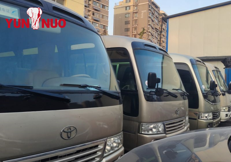  Used Toyota Coaster Bus 07
