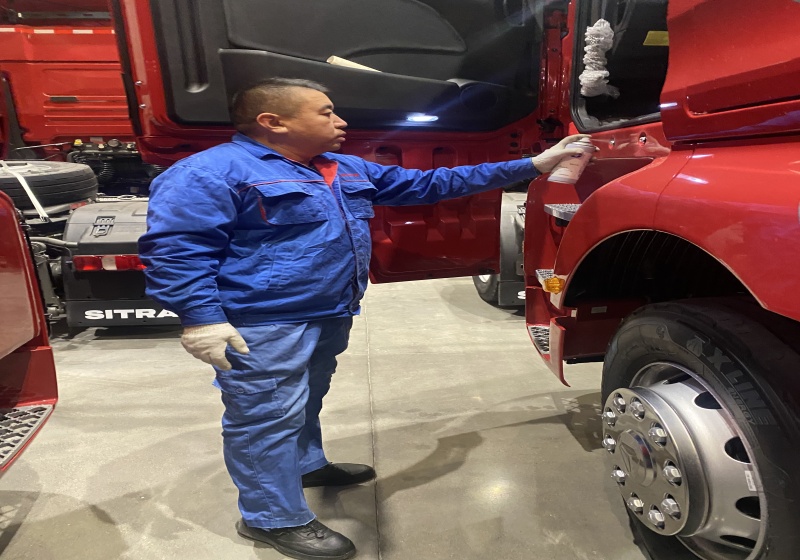 Daily work of technicians