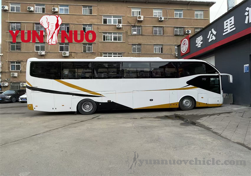 The luxury coach bound for Zimbabwe has been fully renovated