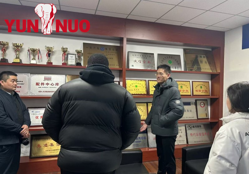 Visit of The Customers From Chad