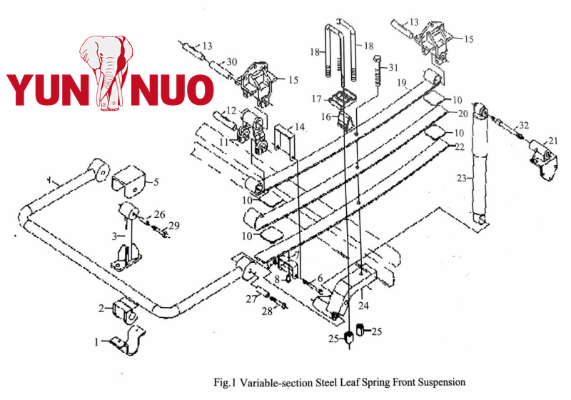 Maintenance Manual for Leaf Spring Suspension-3
