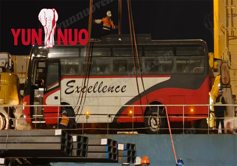 Shandong Yunnuo Used Yutong ZK6932D Buses Shipped to Zimbabwe副本