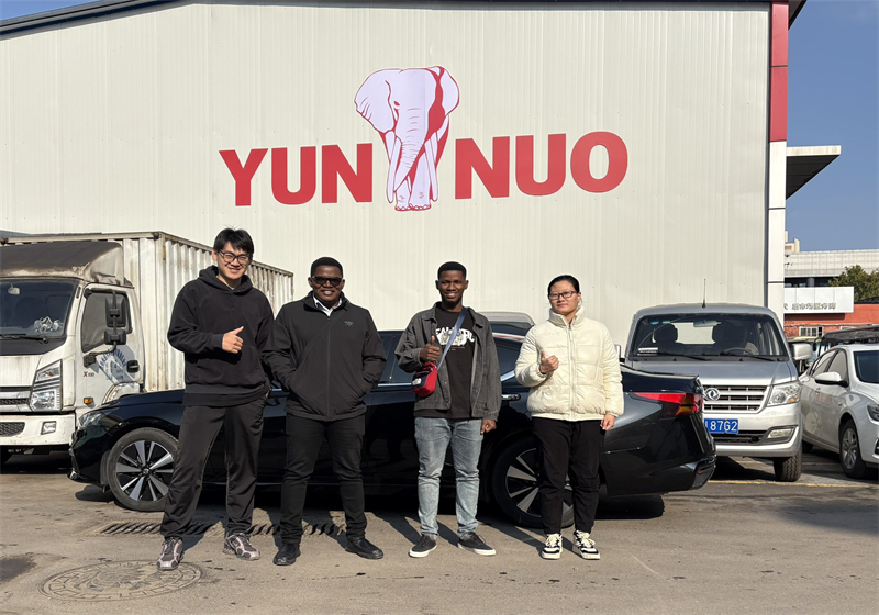 Clients from Tanzania visited Shandong Yunnuo