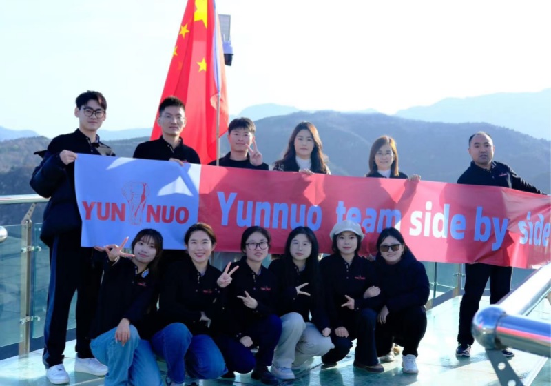 Shandong Yunuo Automobile Co., Ltd. Went on A Team-building Activity in A Toyota Coaster.