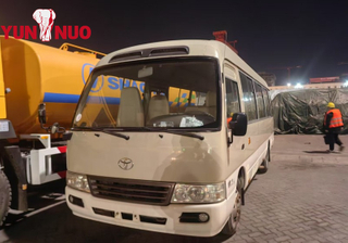 Finished Refurbished Used Toyota Coaster Bus