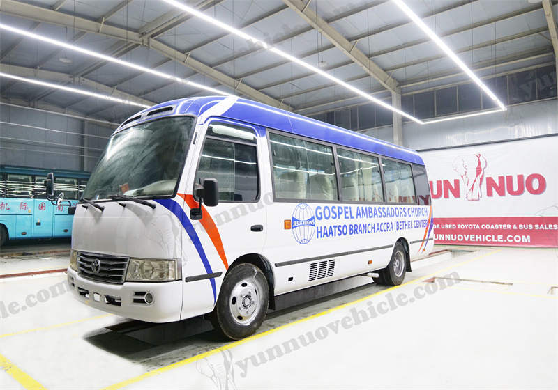 Meticulously Refurbished Toyota Coaster for Ghanaian Client, Ready for elivery.jpg