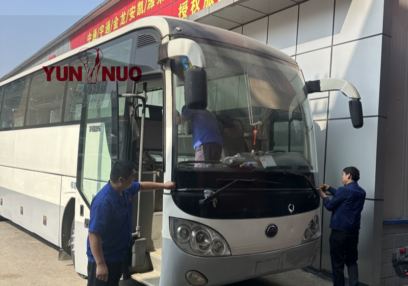 Africa Chad Client Bought Used Yutong Bus