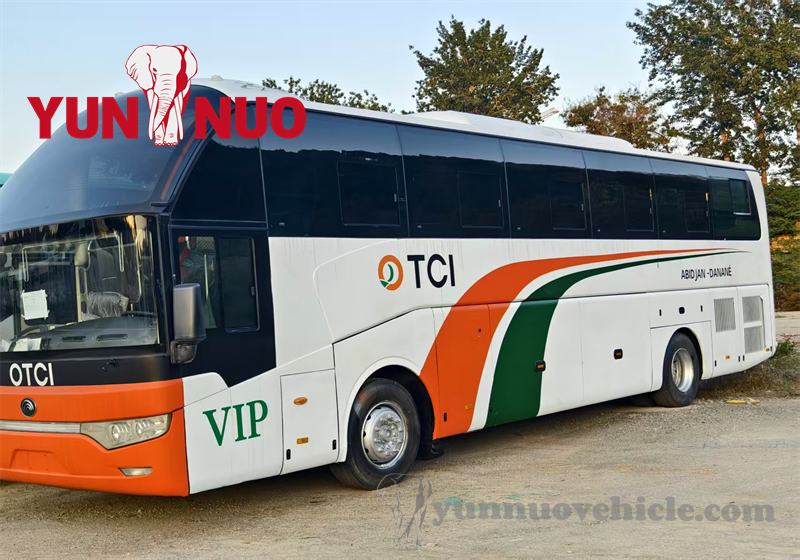 The Yutong ZK6127HOC9 bus bound for Côte d'Ivoire has been fully renovated