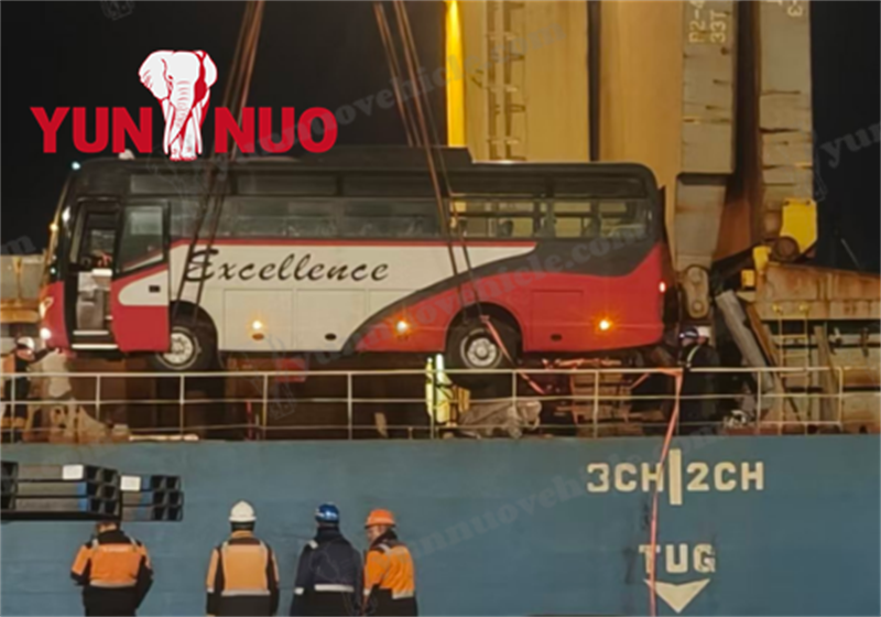 Shandong Yunnuo Used Yutong ZK6932D Buses Shipped to Zimbabwe副本
