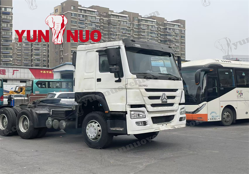 The HOWO tractor truck bound for the Democratic Republic of the Congo