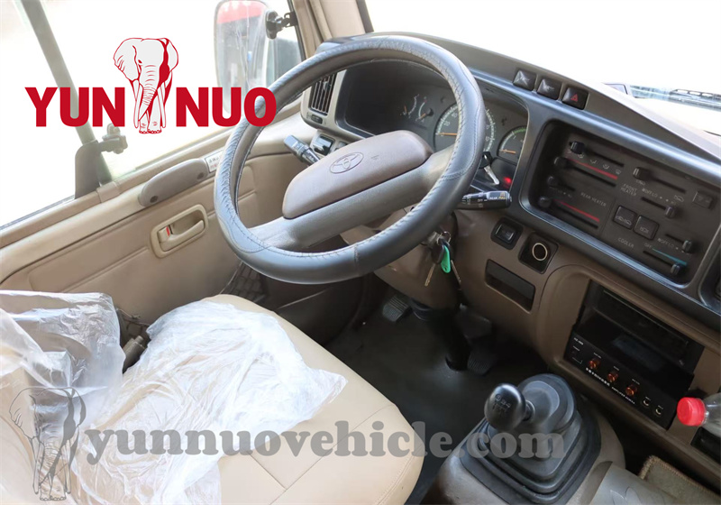 Customized used Coaster school bus for Ghanaian clients