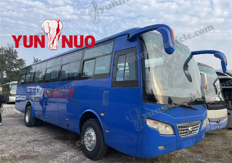 The Yutong ZK6102D bus destined for Zimbabwe has been fully renovated
