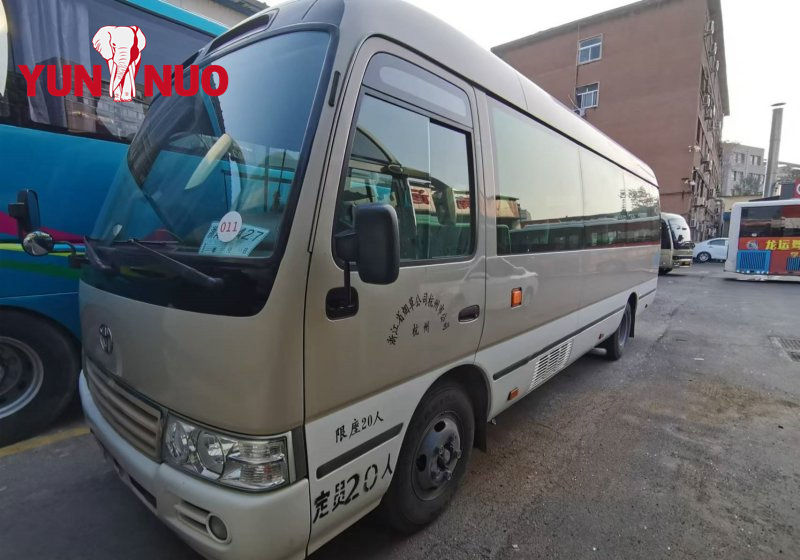 Used Toyota Coaster Bus 11