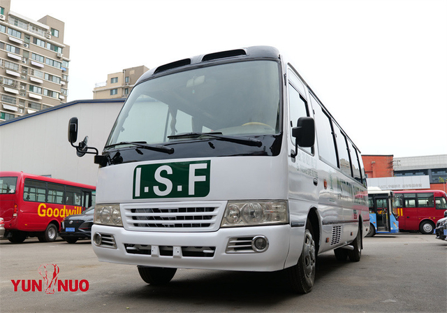 Toyota Coaster. Left hand drive 1HZ