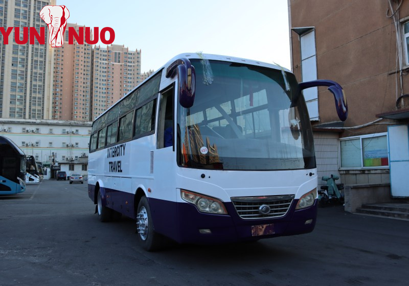 The Second-hand Coach Ordered by The Client From Zimbabwe Is Currently Being Refurbished.