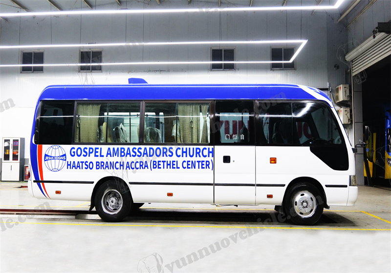 Meticulously Refurbished Toyota Coaster for Ghanaian Client, Ready for elivery.jpg