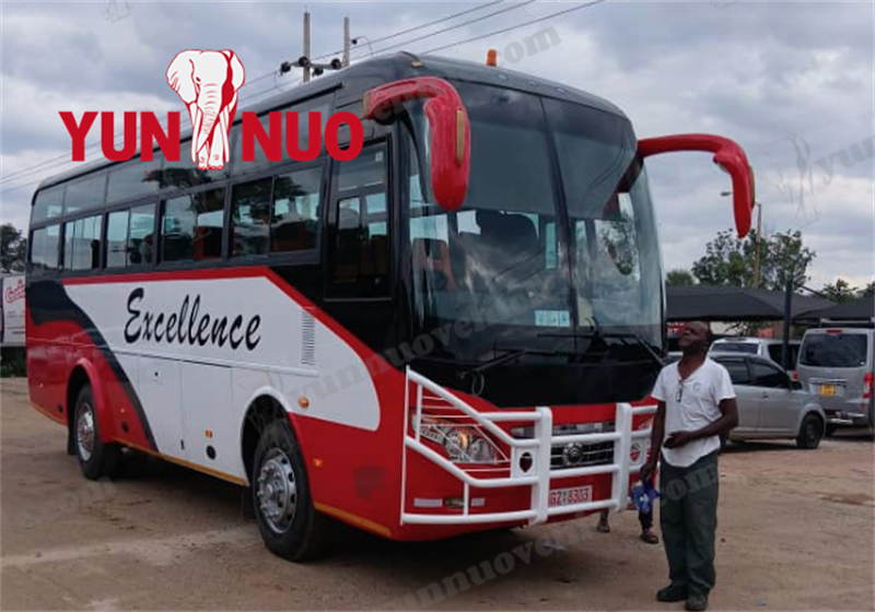Customer feedback photos of Yutong ZK6932 for Zimbabwe clients