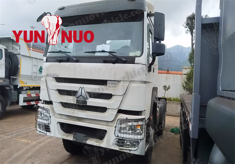 Sinotruk ordered by the Angolan customer has arrived at the port.jpg
